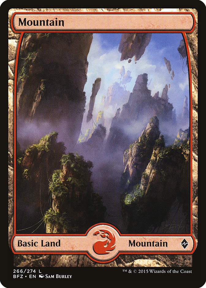 Mountain (266) - Full Art