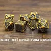 Metal RPG Dice Set - Cephalopoda Consortium