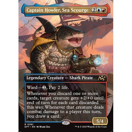 Captain Howler, Sea Scourge - Foil