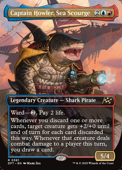 Captain Howler, Sea Scourge - Foil