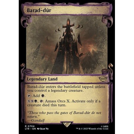 Barad-dur - Silver Foil