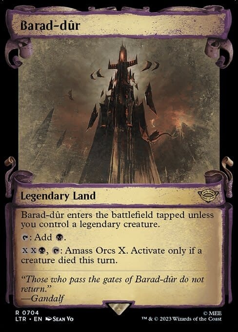 Barad-dur - Silver Foil