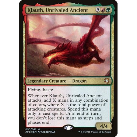 Klauth, Unrivaled Ancient - Foil