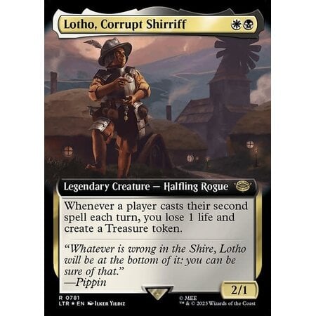 Lotho, Corrupt Shirriff - Surge Foil