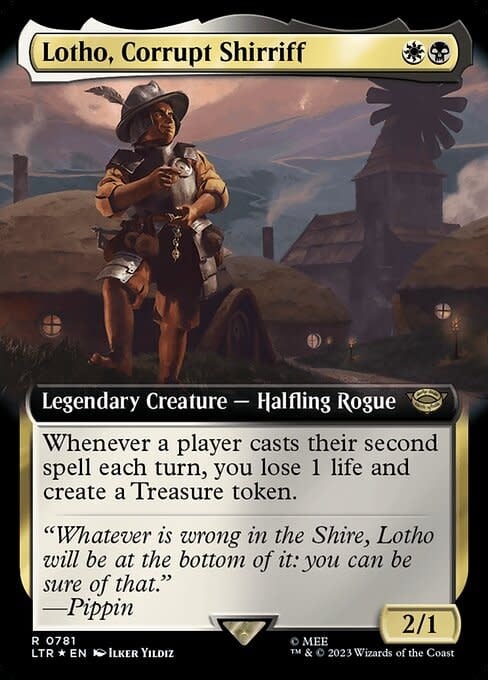 Lotho, Corrupt Shirriff - Surge Foil