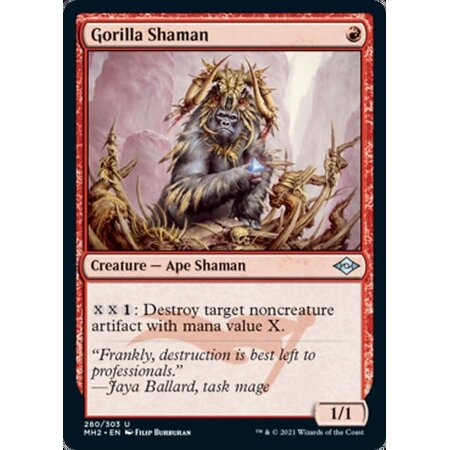 Gorilla Shaman - Foil-Etched