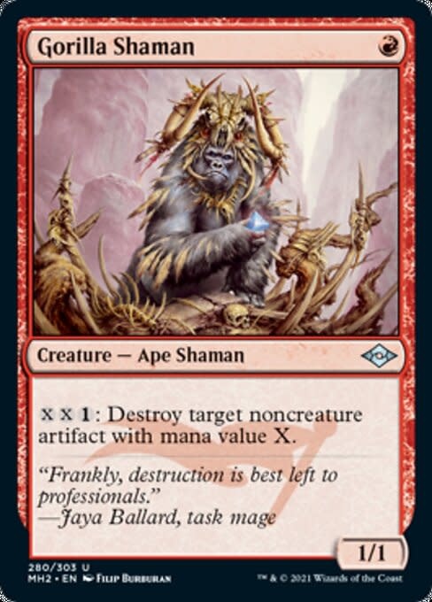Gorilla Shaman - Foil-Etched
