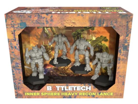 Battletech: Inner Sphere Heavy Recon Lance