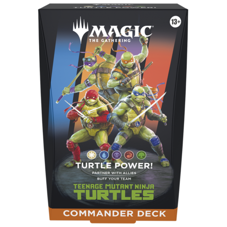 PREORDER - MTG - Teenage Mutant Ninja Turtles - Commander Deck - Turtle Power