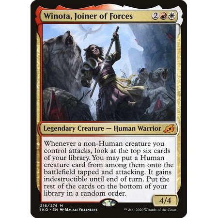 Winota, Joiner of Forces - Foil (LP)
