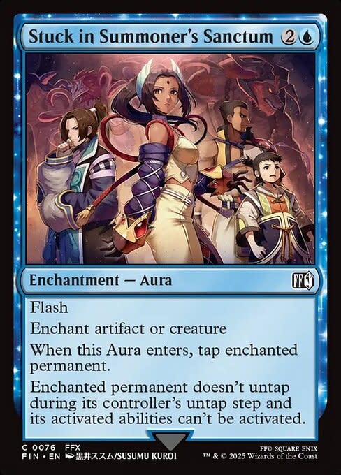 Stuck in Summoner's Sanctum