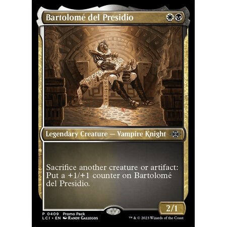 Bartolome del Presidio - Foil - Promo Pack