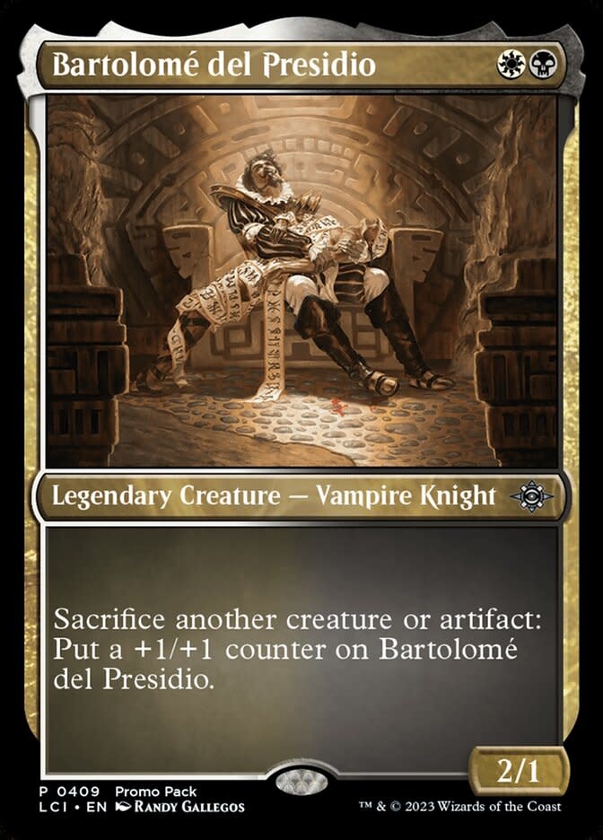 Bartolome del Presidio - Foil - Promo Pack