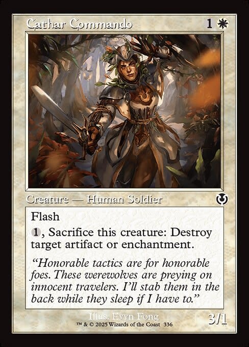 Cathar Commando - Foil