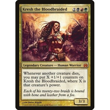 Kresh the Bloodbraided - Foil