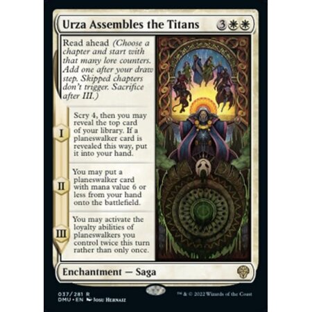 Urza Assembles the Titans
