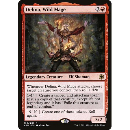 Delina, Wild Mage (LP)