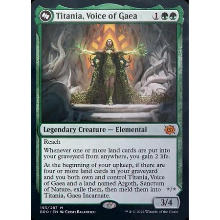 Titania, Voice of Gaea