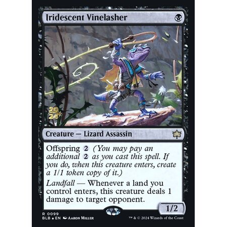 Iridescent Vinelasher - Foil - Prerelease Promo