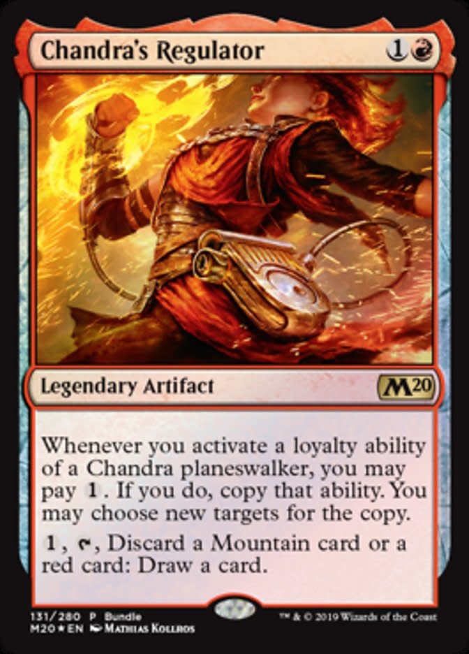 Chandra's Regulator - Foil - Bundle Promo