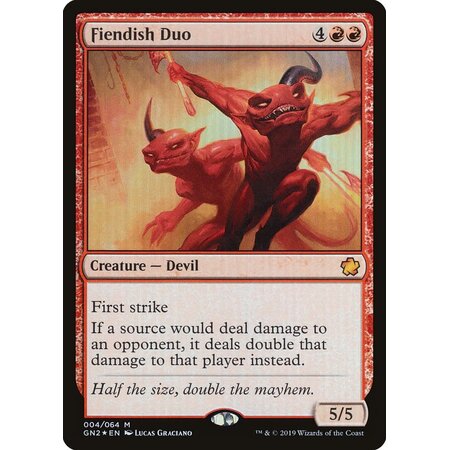 Fiendish Duo - Foil