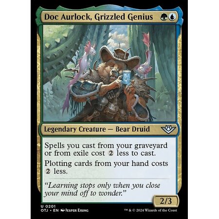 Doc Aurlock, Grizzled Genius