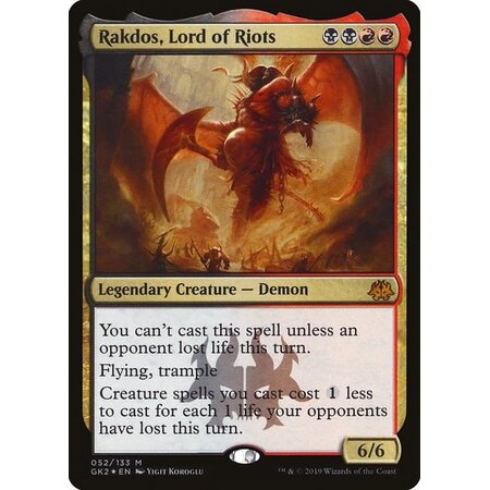 Rakdos, Lord of Riots - Foil