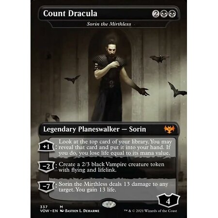 Sorin the Mirthless (Count Dracula) - Foil