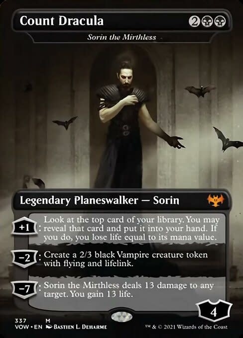 Sorin the Mirthless (Count Dracula) - Foil