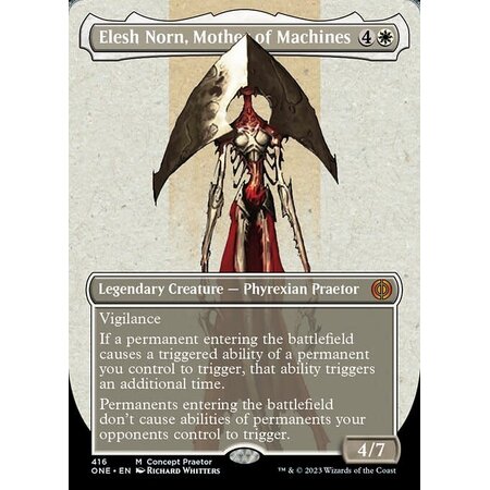 Elesh Norn, Mother of Machines - Borderless Concept Art