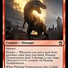 Flaming Tyrannosaurus
