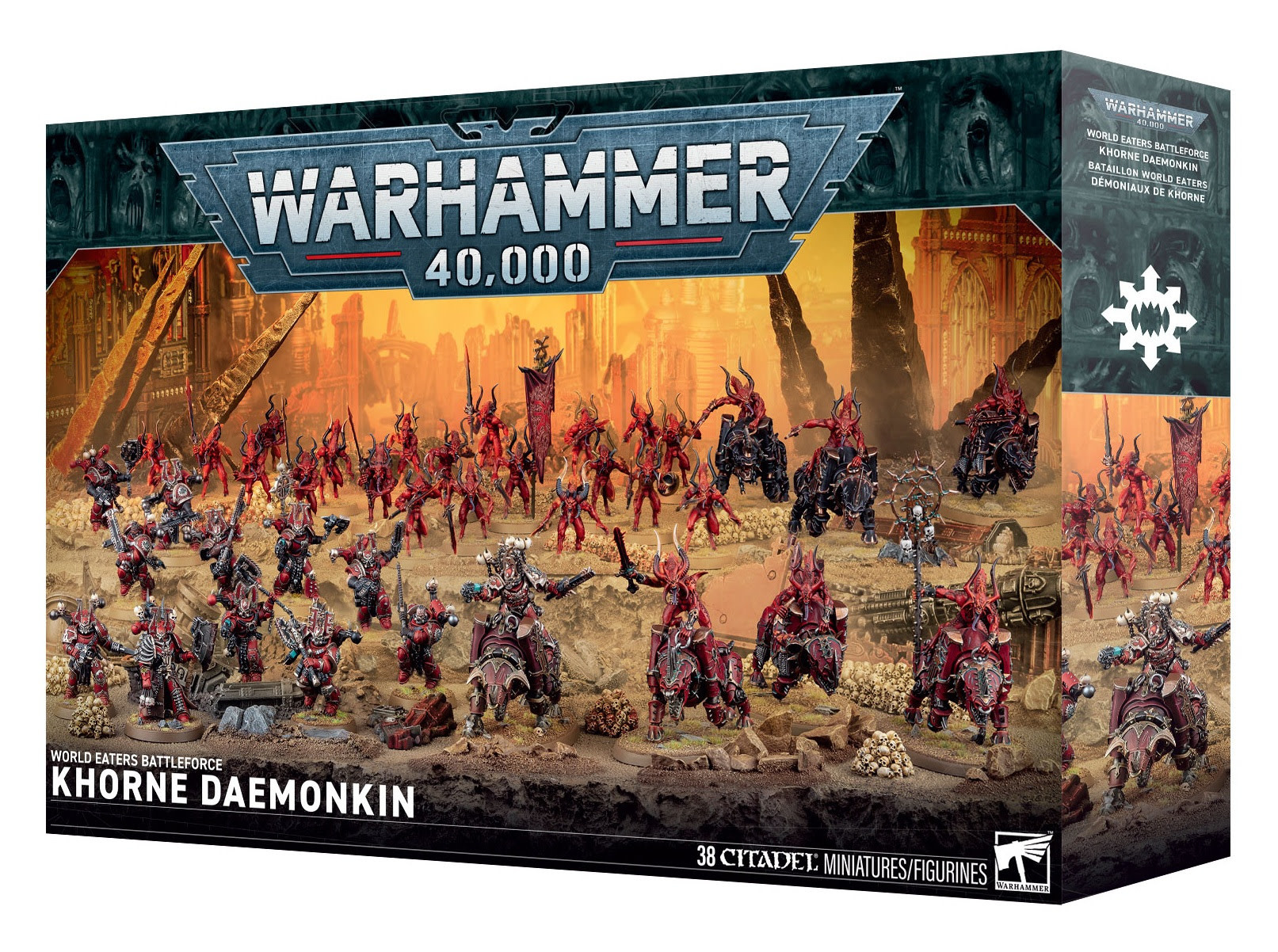 PREORDER - Warhammer 40,000: World Eaters Battleforce - Khorne Daemonkin
