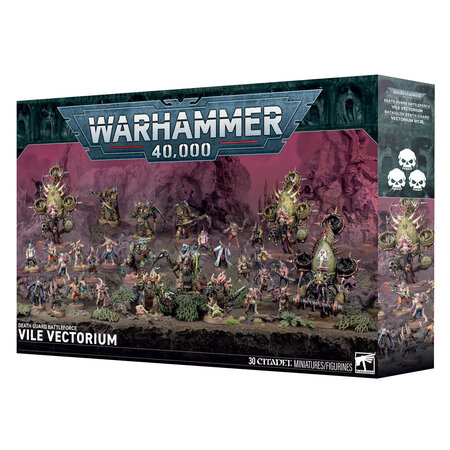 PREORDER - Warhammer 40,000: Death Guard Battleforce - Vile Vectorium