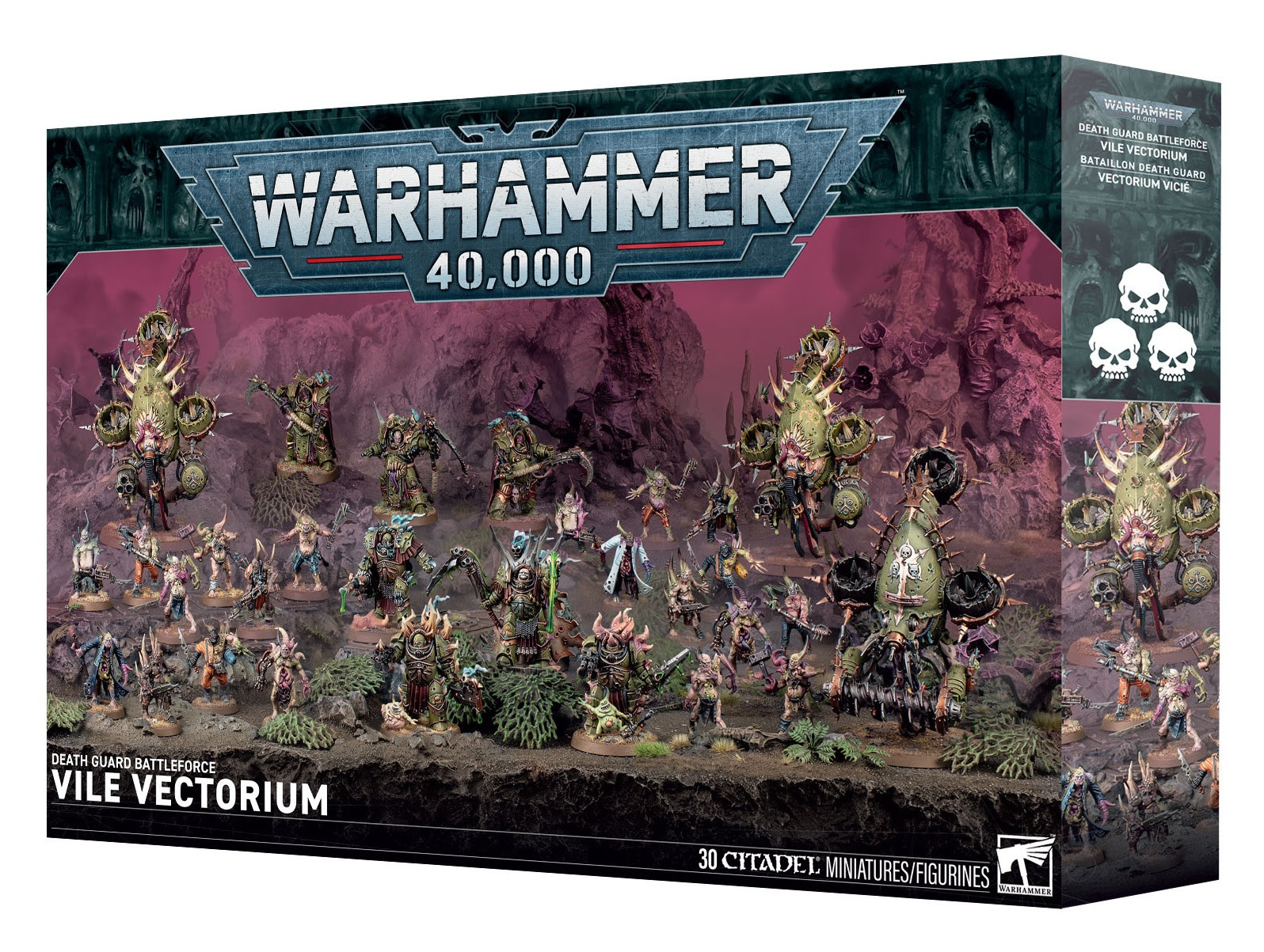 PREORDER - Warhammer 40,000: Death Guard Battleforce - Vile Vectorium