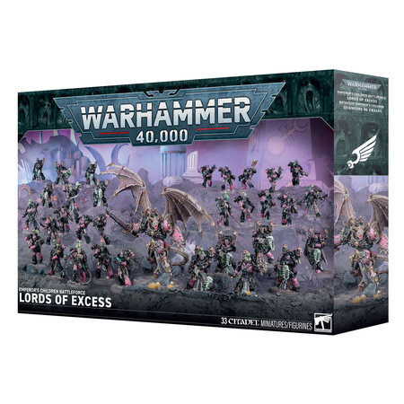 PREORDER - Warhammer 40,000: Emperor's Children Battleforce - Lords of Excess