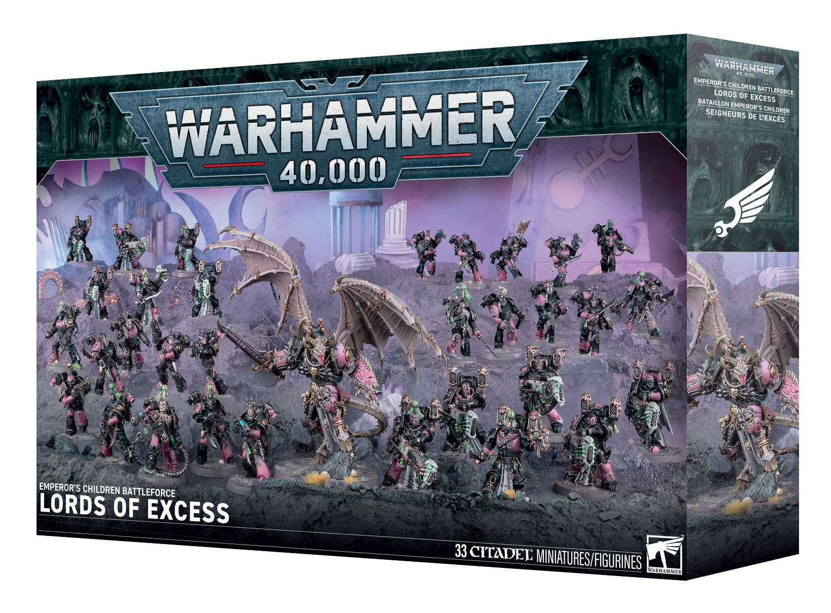 PREORDER - Warhammer 40,000: Emperor's Children Battleforce - Lords of Excess