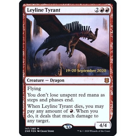 Leyline Tyrant - Prerelease Promo - Foil