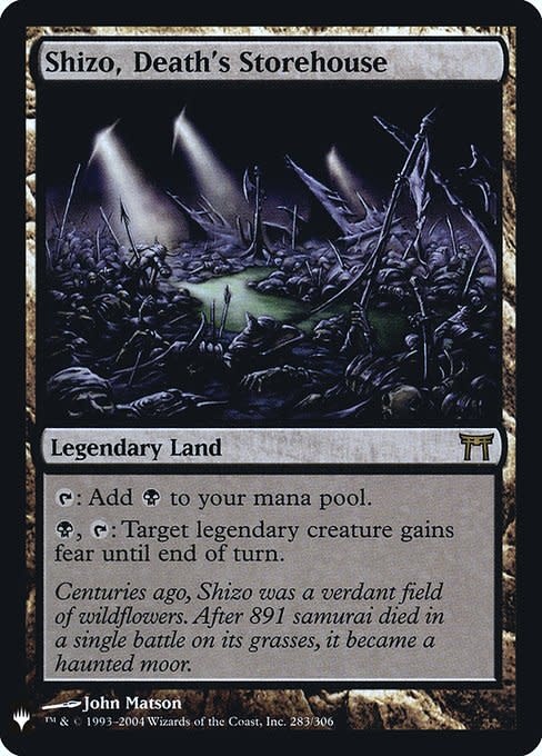 Shizo, Death's Storehouse - Foil (MP)