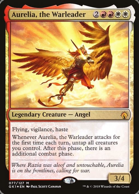 Aurelia, the Warleader - Foil (MP)