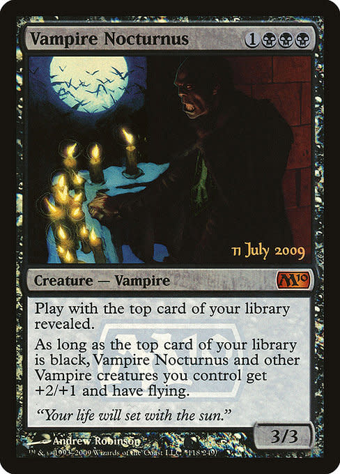 Vampire Nocturnus - Foil - Prerelease Promo