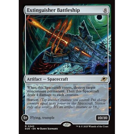 Extinguisher Battleship - Foil