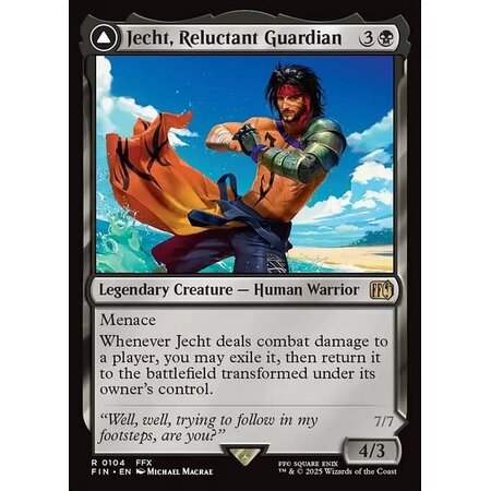 Jecht, Reluctant Guardian