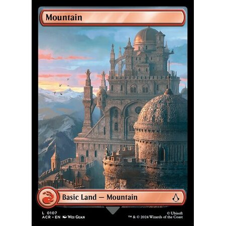 Mountain (107) - Full Art - Foil