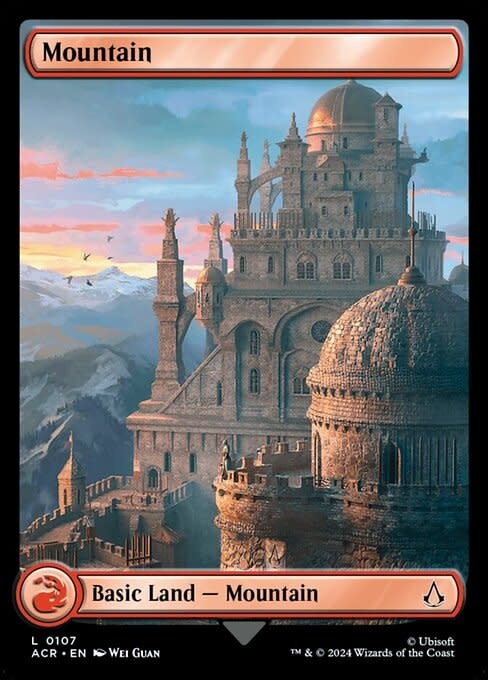 Mountain (107) - Full Art - Foil