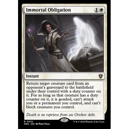 Immortal Obligation