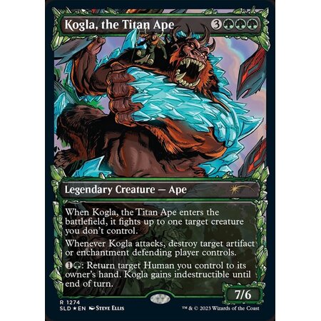 Kogla, the Titan Ape - Halo Foil