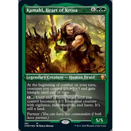 Kamahl, Heart of Krosa - Foil-Etched (LP)