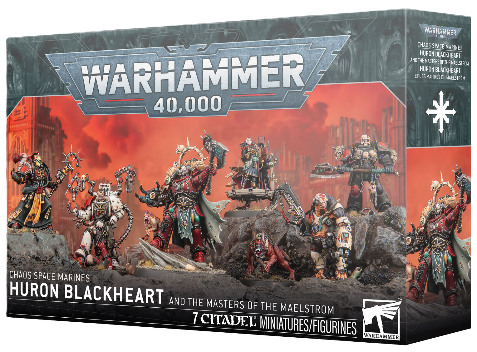 PREORDER - Warhammer 40,000: Red Corsairs - Huron Blackheart and Masters of the Maelstrom