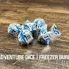 Metal RPG Dice Set - Freezer Burn