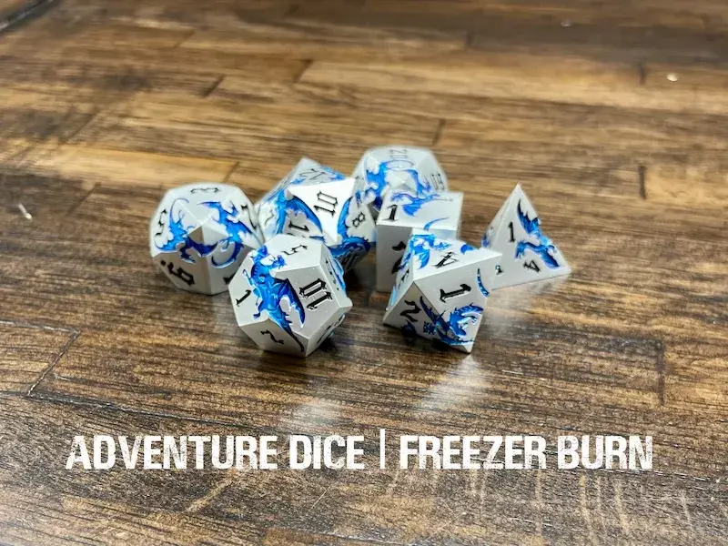 Metal RPG Set - Freezer Burn